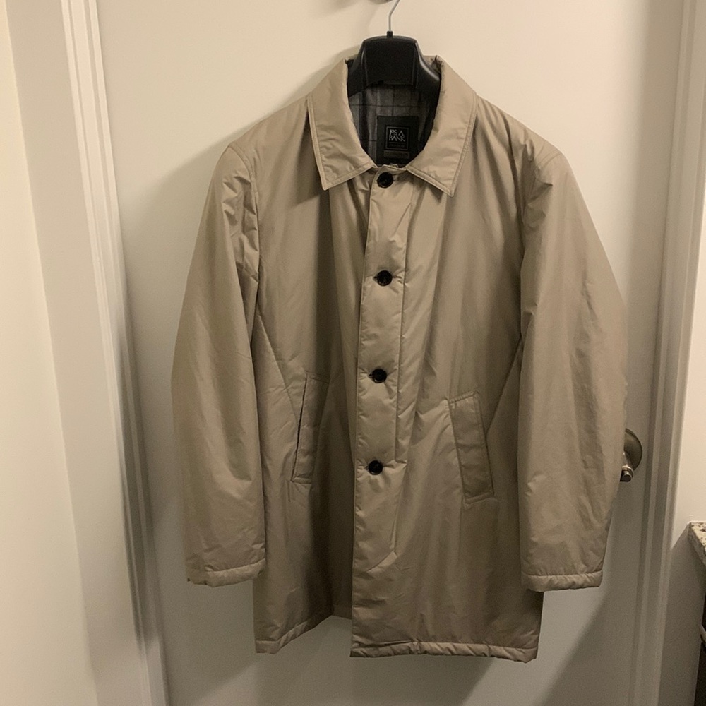 BRAND NEW Jos. A. Bank Dress Raincoat | NEVER BEEN WORN